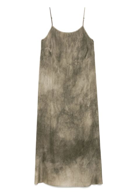 anaya dress woman grey and green UMA WANG | UW5082UW840